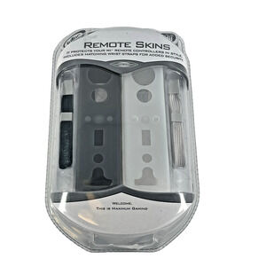 Intec Wii Remote Skins Controller Covers Nintendo Wii Black White